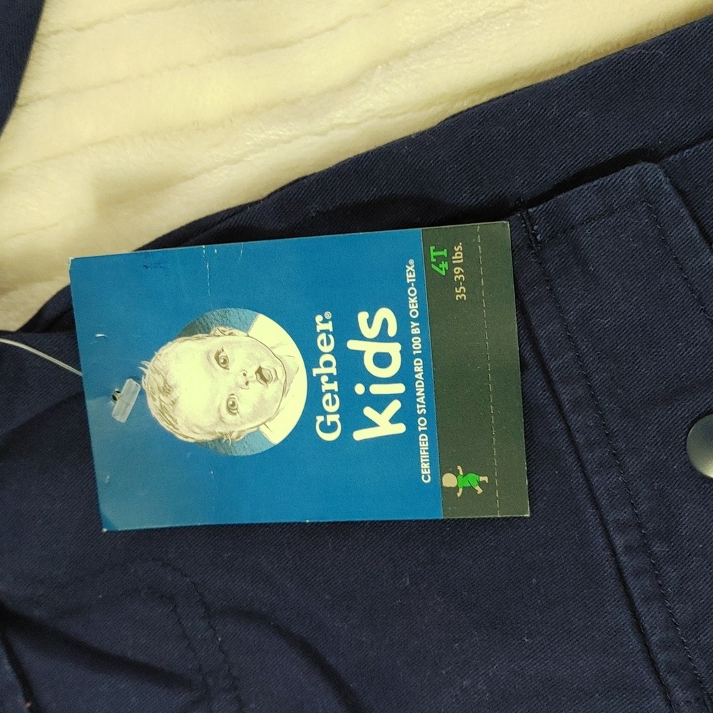 Gerber Navy Blue Hooded Two Packets coat - Picture 3 of 8